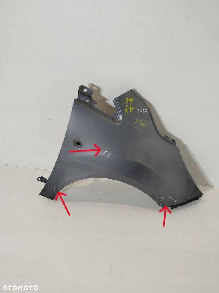 BŁOTNIK PRAWY PRZEDNI FORD KA MK2 08-16 - 1