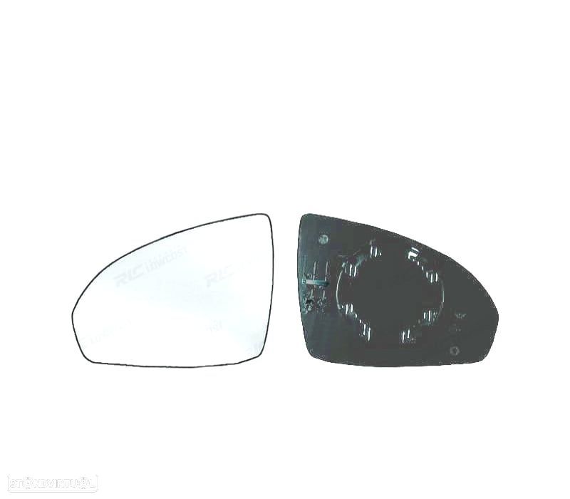 VIDRO ESPELHO BASE ESQUERDA SMART FORTWO 07-17 - 1