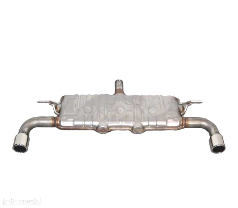 LINHA DE  ESCAPE PARA VOLKSWAGEN VW GOLF 7 12-17 LOOK GTI CROMADDO - 1