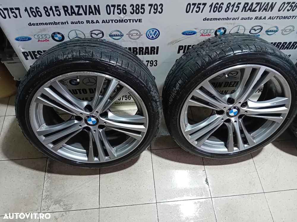 Jante Aluminiu Bmw R19 Style 407 F30 F31 F32 F33 F34 F36 F20 F21 5x120 Anvelope Vara 2023 255/35R19 - 5