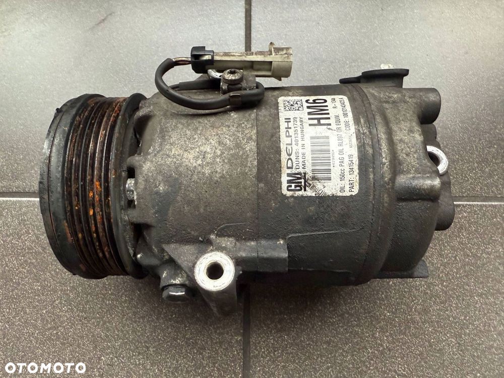 KOMPRESOR KLIMATYZACJI OPEL 13415419 - 1