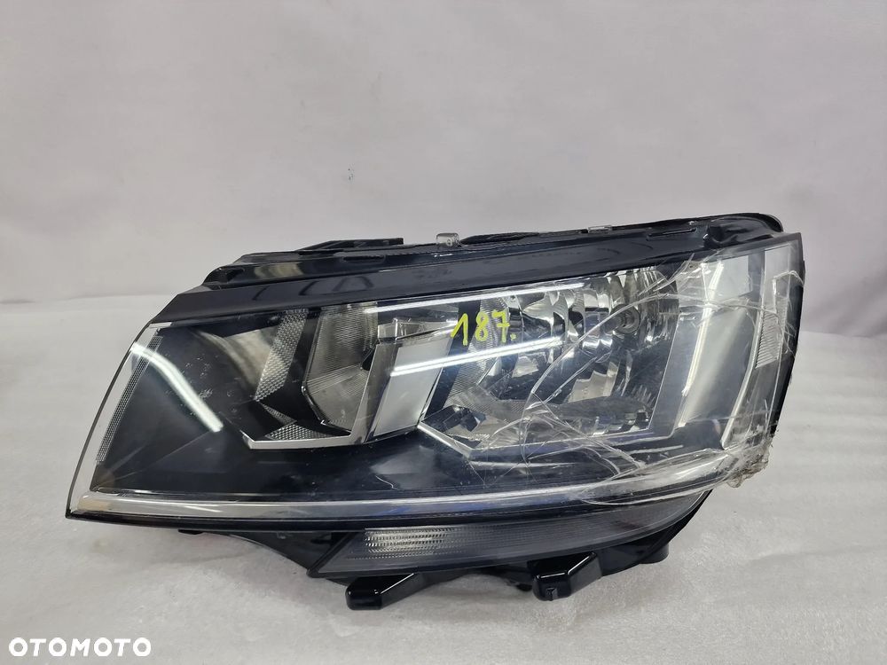 VW T6 LIFT 7L1 19- LEWA ZWYKŁA LAMPA PRZEDNIA PRZÓD , NR 7L1941005B , NR AUKCJI LA187 - 1