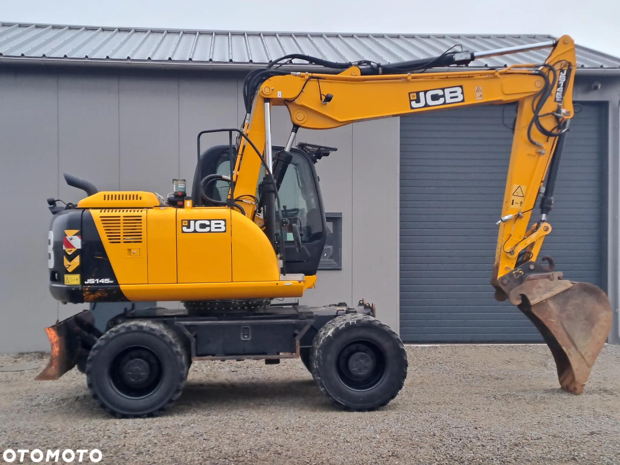 JCB JS145 W 2015 ROK SUPER STAN CENTRALNE SMAROWANIE - 2