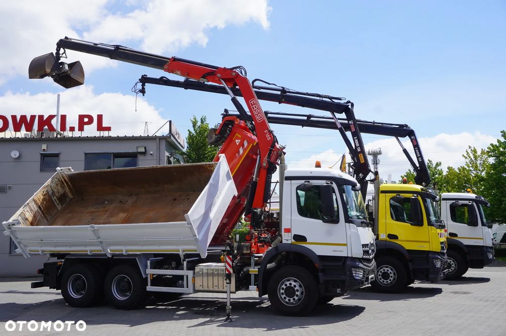 Mercedes-Benz Arocs 2636 6×4 / 100 tys. km! / HDS HIAB / rotator / Wywrotka 3-stronna / hydroburta / 3 szt_255664 - 3