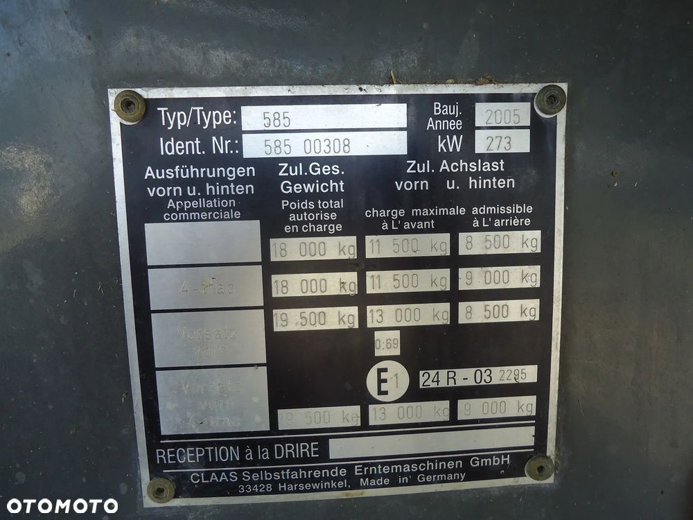 Claas Lexion 570  Kombajn zbożowy - 21