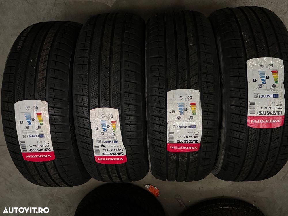 Vând 4 anvelope 225/55/18 vredestein de patru sezoane noi - 1