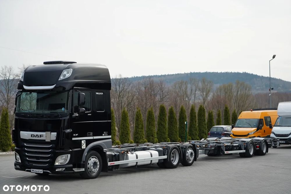 DAF XF 480 / BDF / ZESTAW TANDEM / SSC / I-PARK COOL / OŚ PODNOSZONA / WECON - 2
