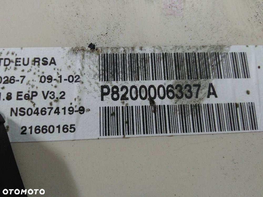 LICZNIK ZEGARY RENAULT TRAFIC 8200006337A - 3