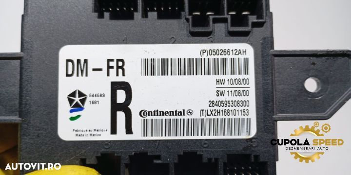 Modul usa dreapta fata P05026612AH Chrysler 300C 2 [2011 - 2014] - 2