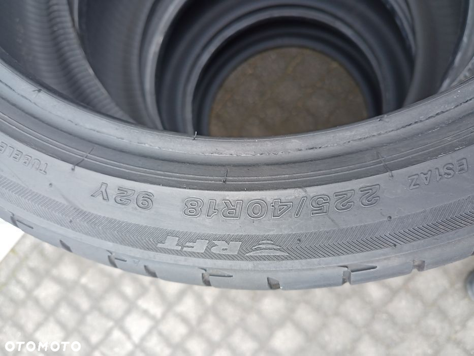 225/40R18 Bridgestone Potenza S001 * RSC Run On Flat Komplet lato K4 - 7