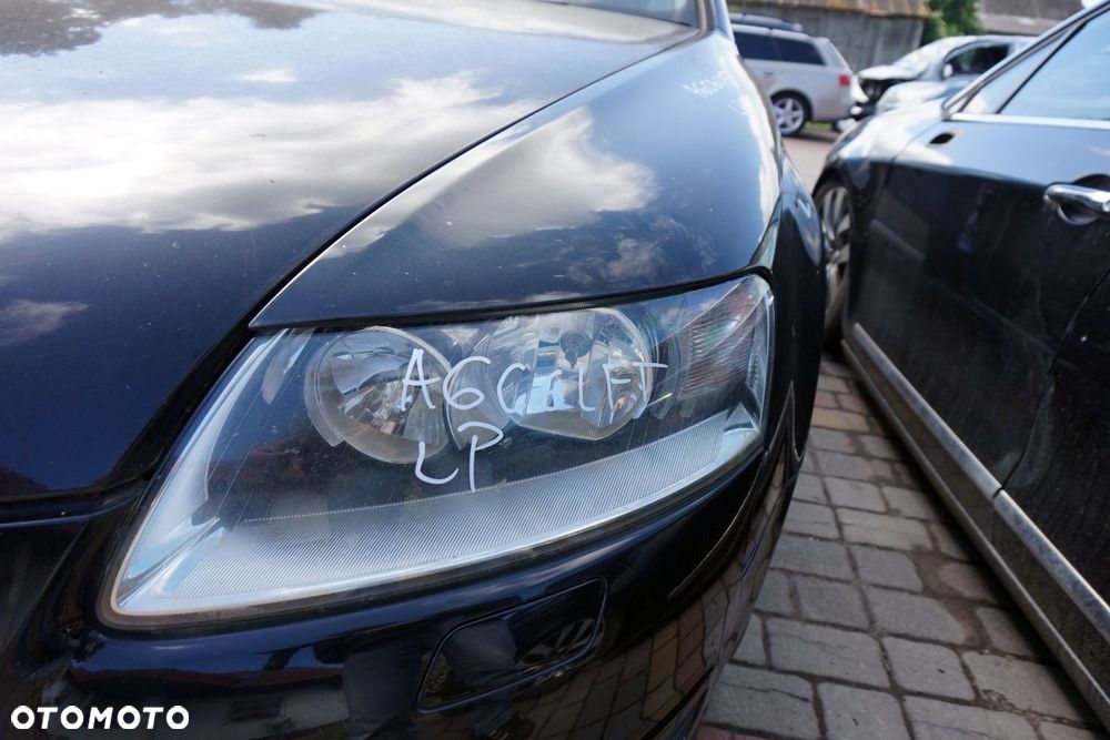 MASKA ZDERZAK BŁOTNIKI LAMPY A6 C6 LIFT LY9B  AUDI 2008-2011 CZARNY PRZÓD KOMPLETNY - 21