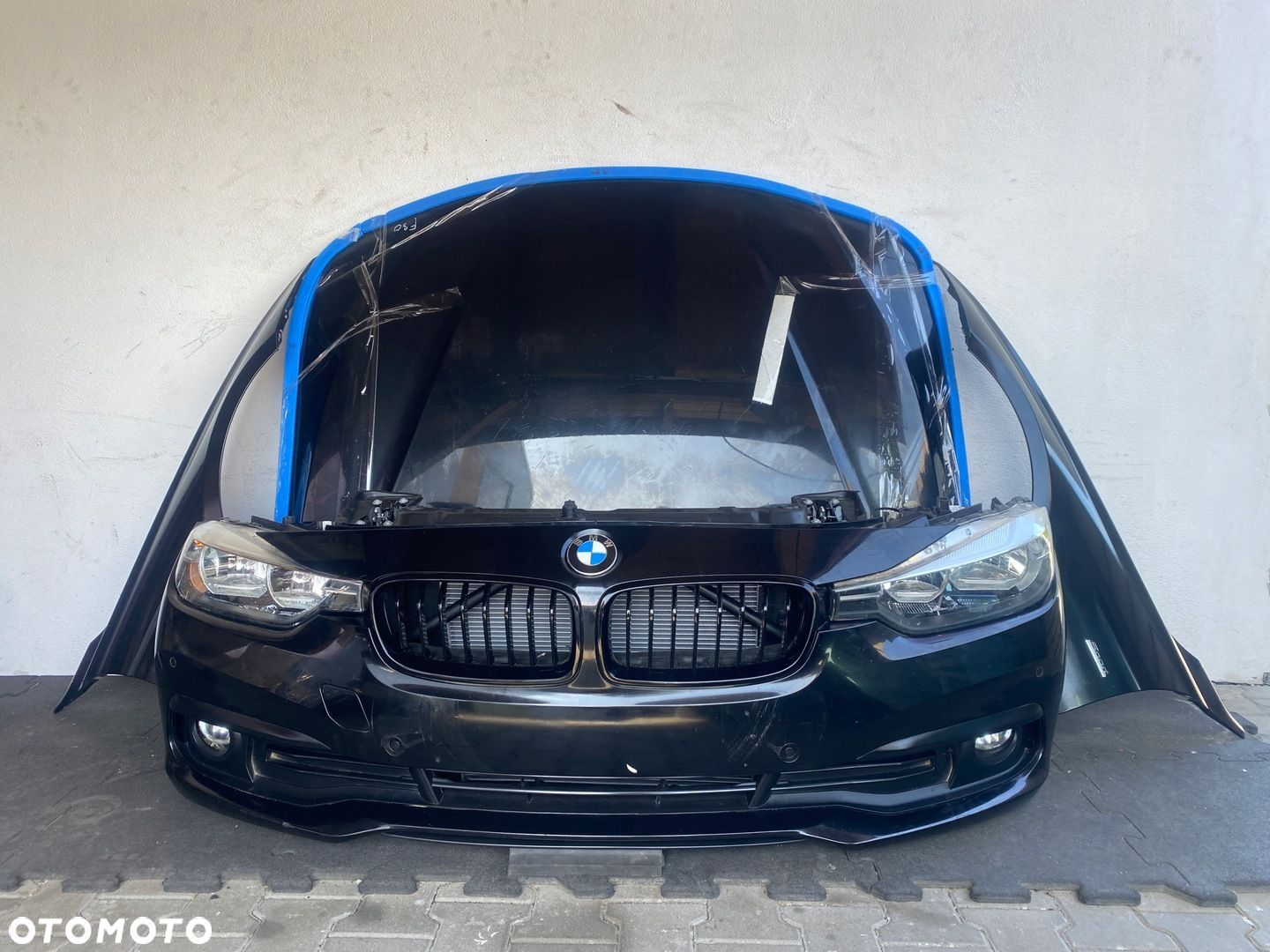 Zderzak maska błotnik wzmocnienie chłodnice lampy bmw 3 f30 f31 - 1