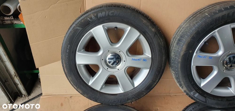 Alufelgi z oponami alusy 5X112 6,5J R16 ET50 VW Passat B6 1T0601025C - 6