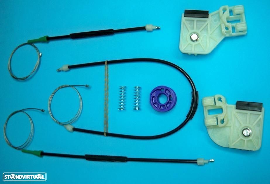 Kit reparação elevador dos vidros VW Polo 9N frente e trás  NOVO - 2
