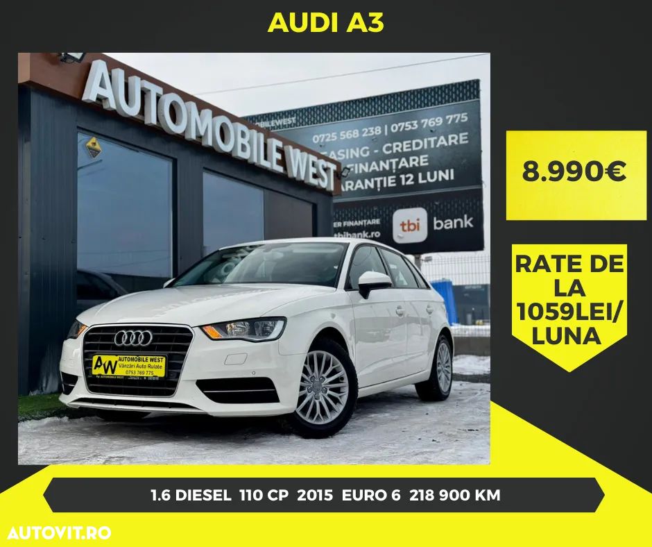 Audi A3 ver-1-6-tdi-ack-clean-diesel-s-tronic-ambiente - 1