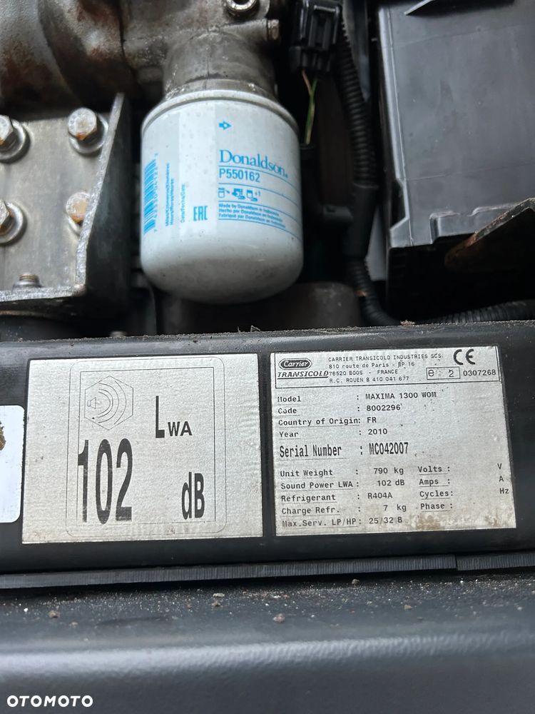 Schmitz Cargobull CARRIER MAXIMA 1300 / GRUBA ŚCIANA 7 CM / OŚ PODNOSZONA / KOSZ PALETOWY / DRUKARKA / 2010 ROK / KILKANAŚCIE SZTUK !! - 9