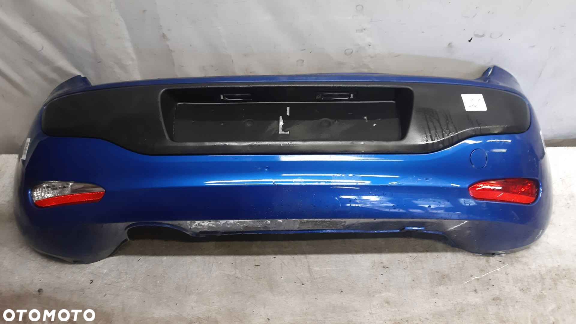 ) ZDERZAK TYŁ TYLNY FIAT GRANDE PUNTO EVO 599/A GRANAT GRANATOWY - 1