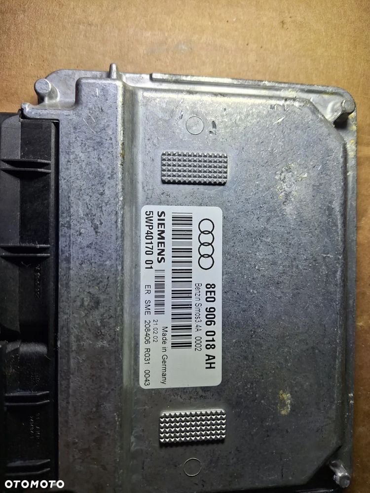 Sterownik silnika Audi A4 B6 B7 1.6 8E0906018AH   (2/5) - 3