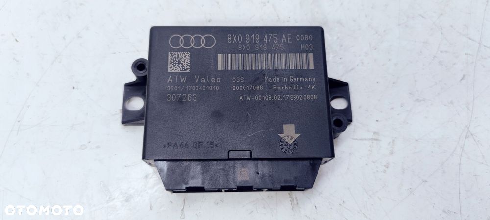 STEROWNIK PDC PARKTRONIK AUDI A1 8X 8X0919475AE - 1