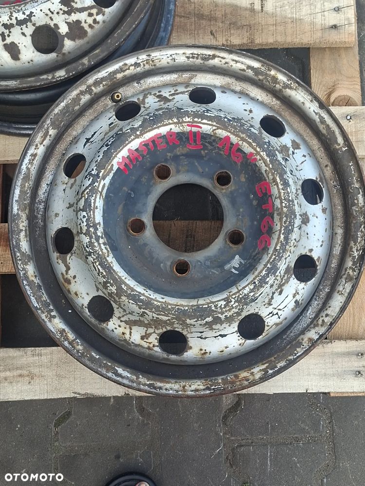 Felga stalowa Master Movano Interstar 98-10 16" ET 66 - 3