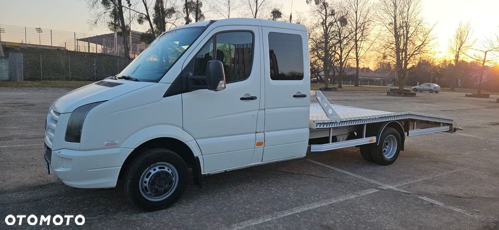 Volkswagen Crafter Dubel Blizniak Hak 3.5t Aluminiowy najazd - 9