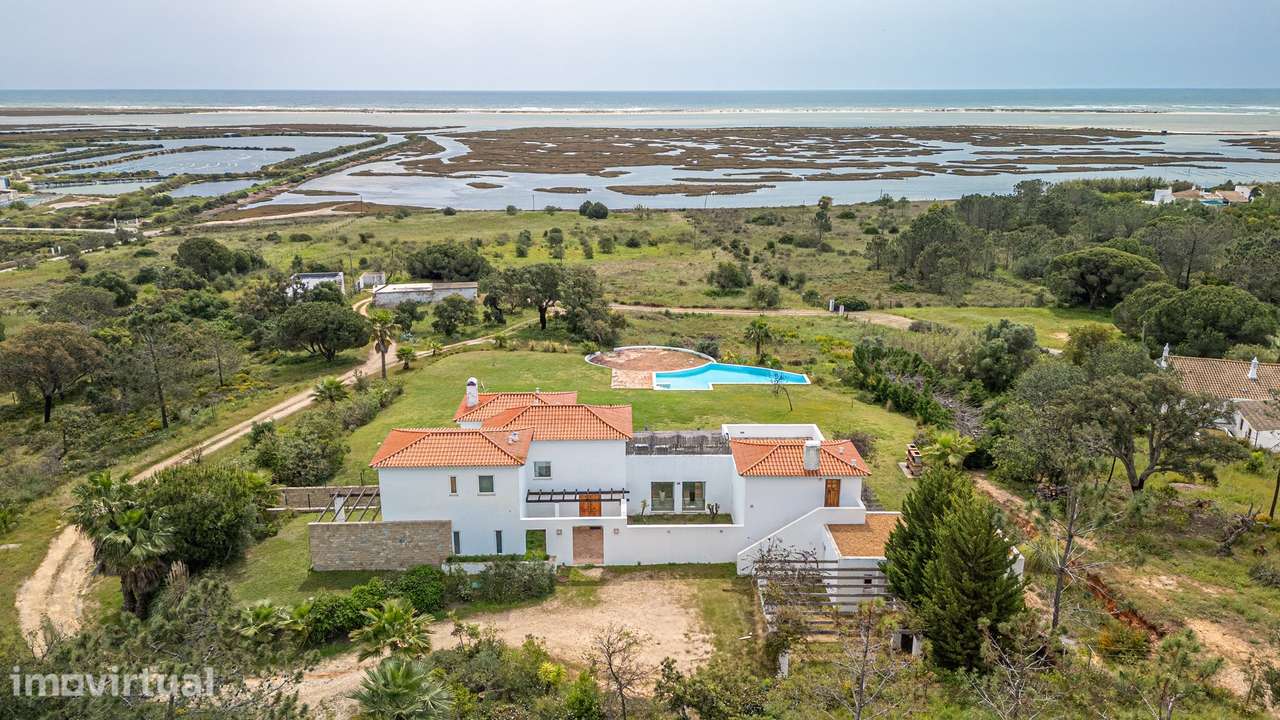 Cerro da Vela - Para Venda: Moradia T6 em Luz de Tavira com Vista sobr - Grande imagem: 4/60
