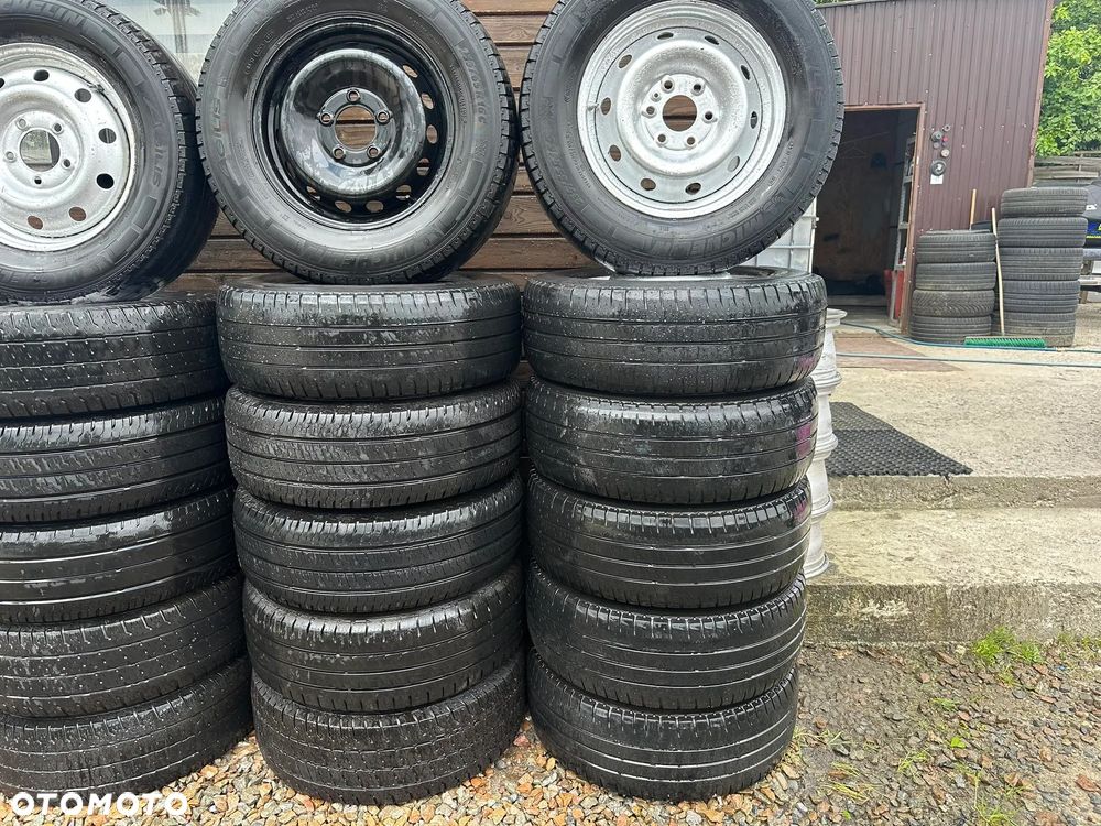 FELGI Stalowe 16 Iveco Daily Sprinter Crafter 235/65/16C 225/65/16C Zima Iveco Daily jak NOWE ! - 13