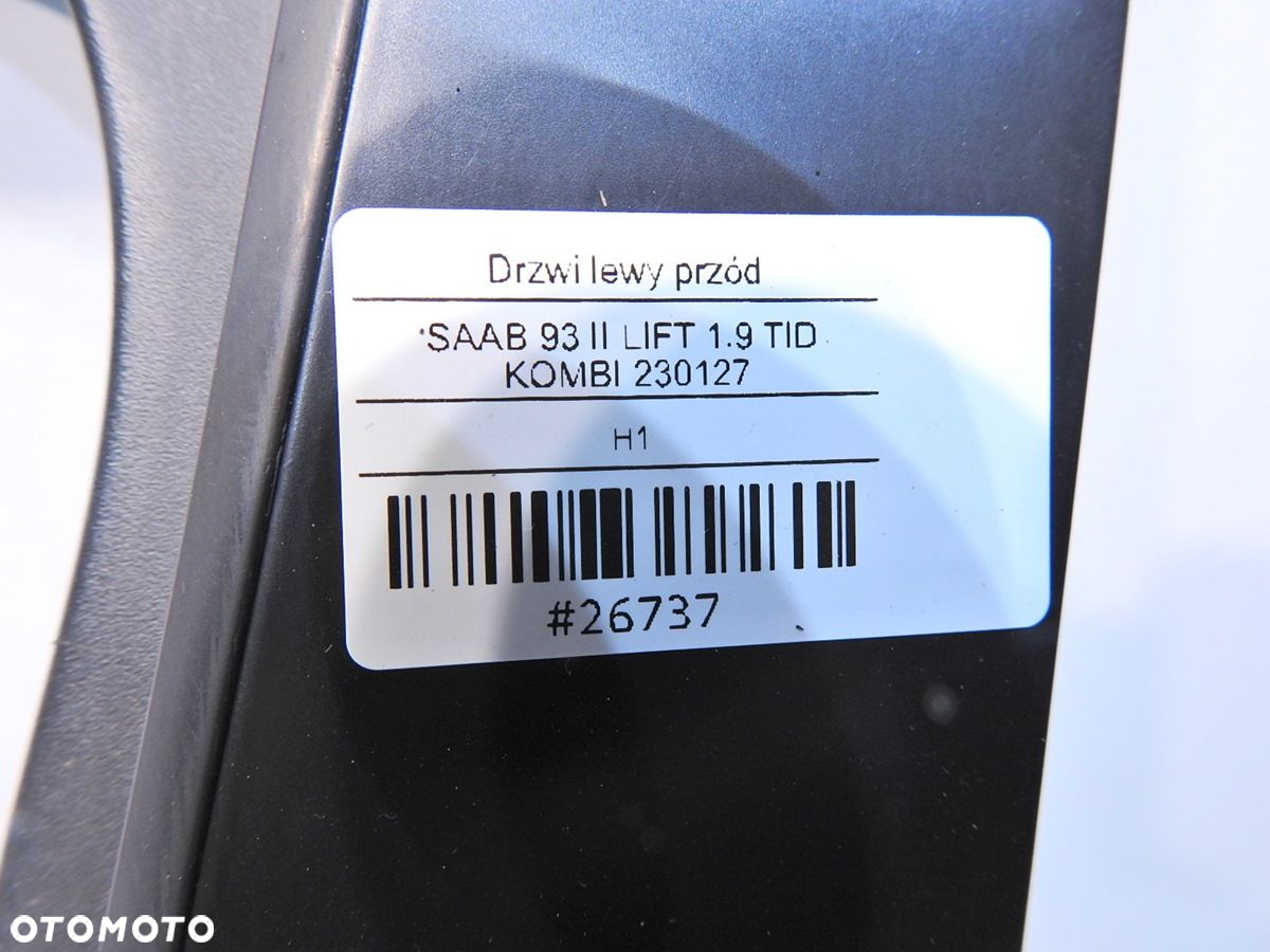 DRZWI LEWY PRZÓD 298 SAAB 9-3 II - 4