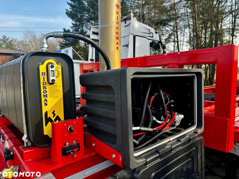 Inny MEGA TRAILERS - naczepa do przewozu kontenerów z wywrotem! z własną hydrauliką wywrotu! - 31