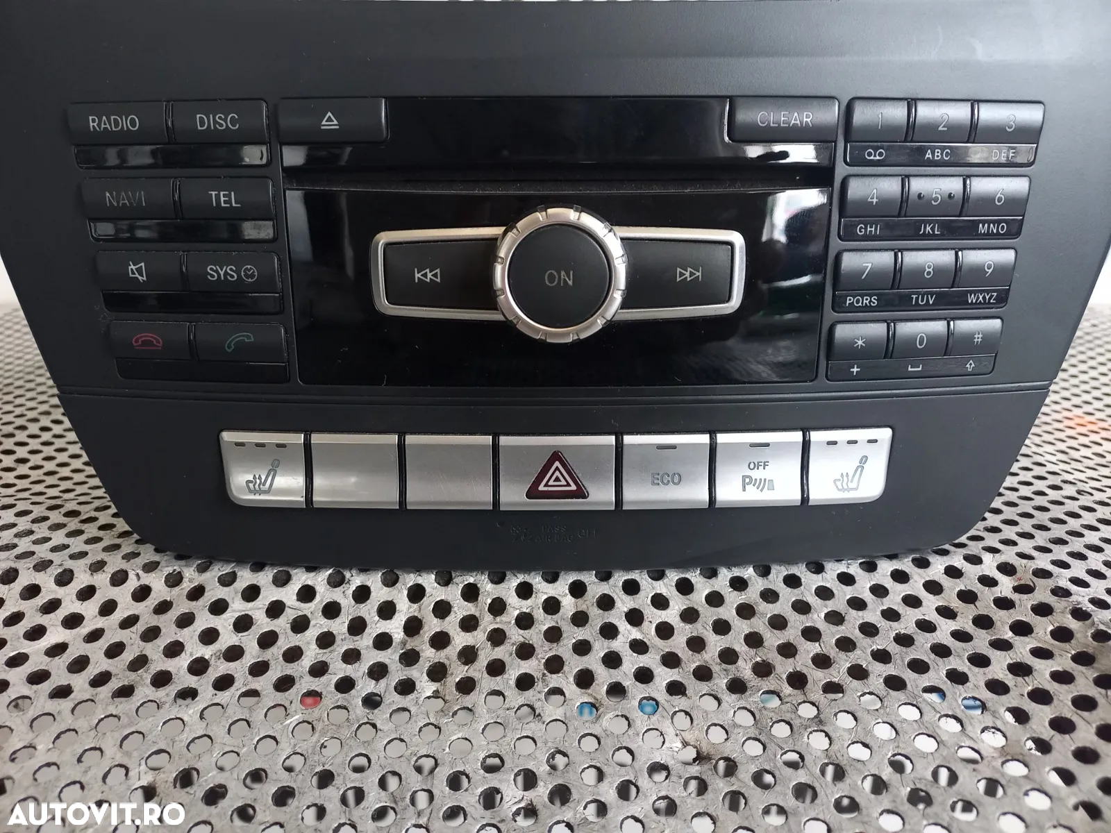 Radio Cd Modul Unitate Navi Navigatie Mercedes C Class W204 Facelift An 2011-2012-2013-2014-2015 Co - 6