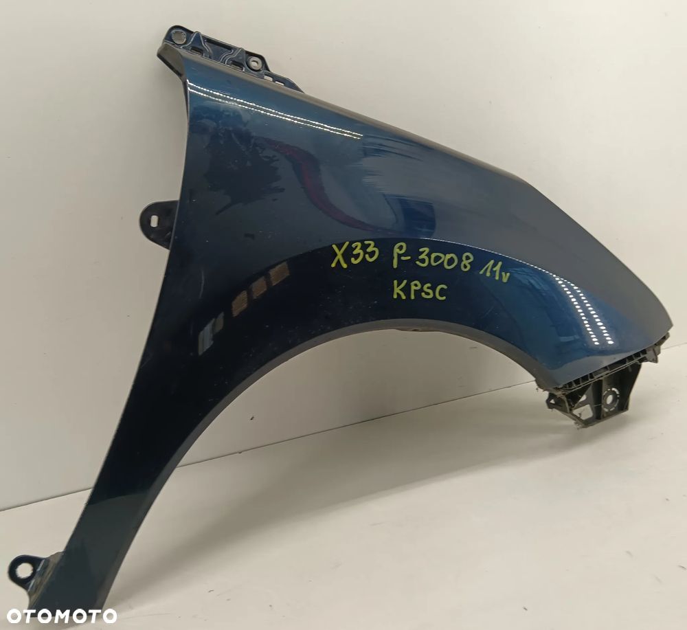 błotnik prawy przedni PEUGEOT 3008 09-13 KPSC - 3