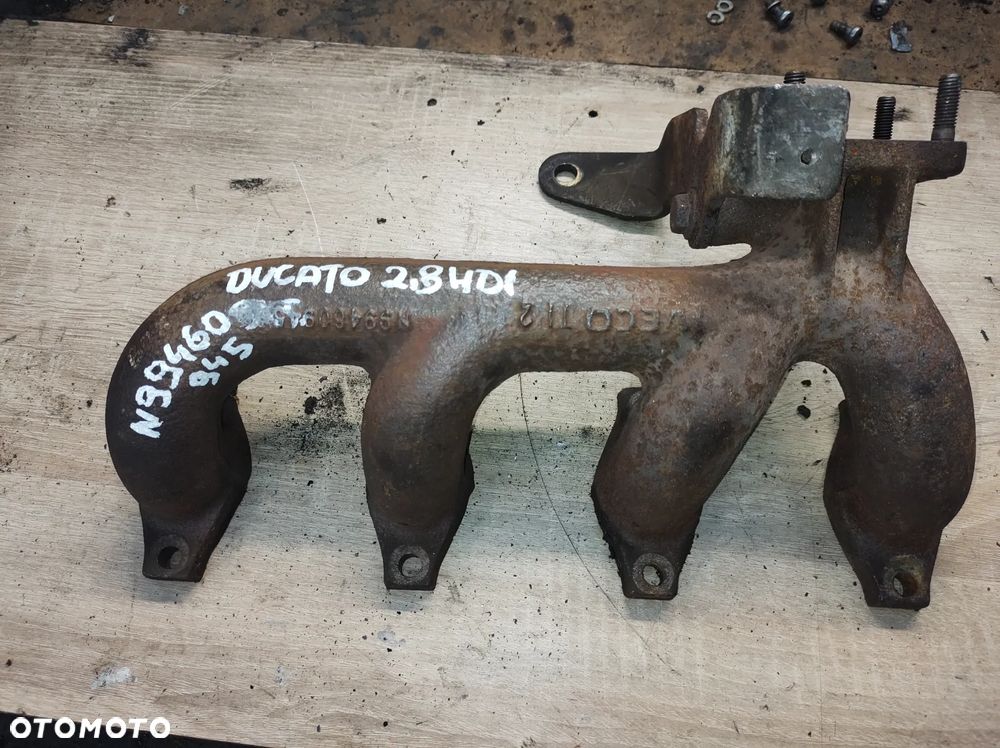 FIAT DUCATO jumper boxer  2,8JTD 2,8TDI KOLEKTOR WYDECHOWY - 2
