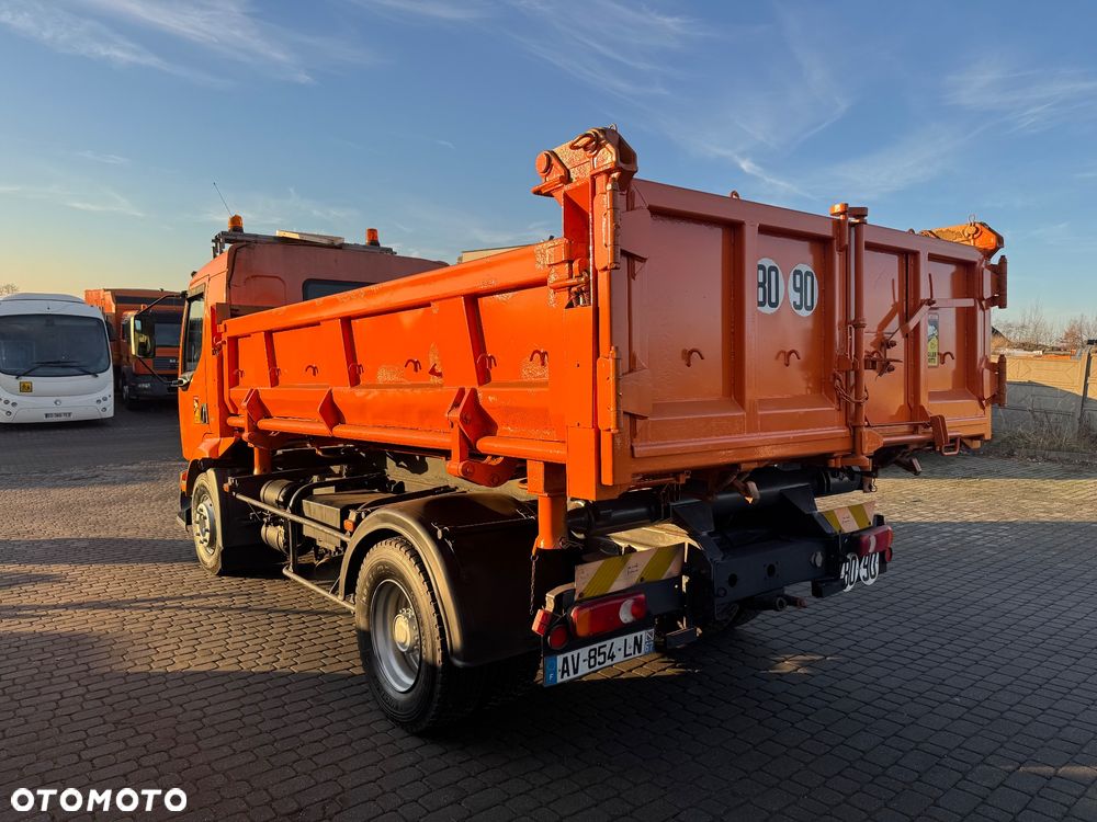 Renault Midlum Wywrotka 3 str. 2 x HYDROBURTA Specjalny Czołownica Solarka Piaskarka - 14