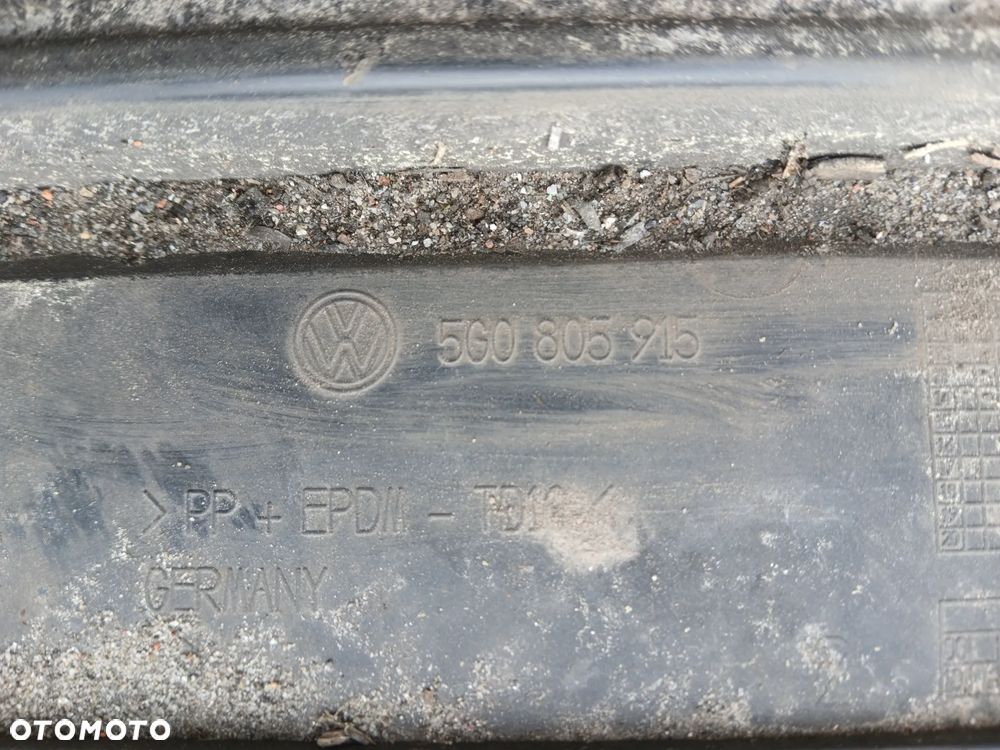 Dokładka Hokej Spojler Dół Zderzaka Przód VW Golf VII 5Q0805915 - 10