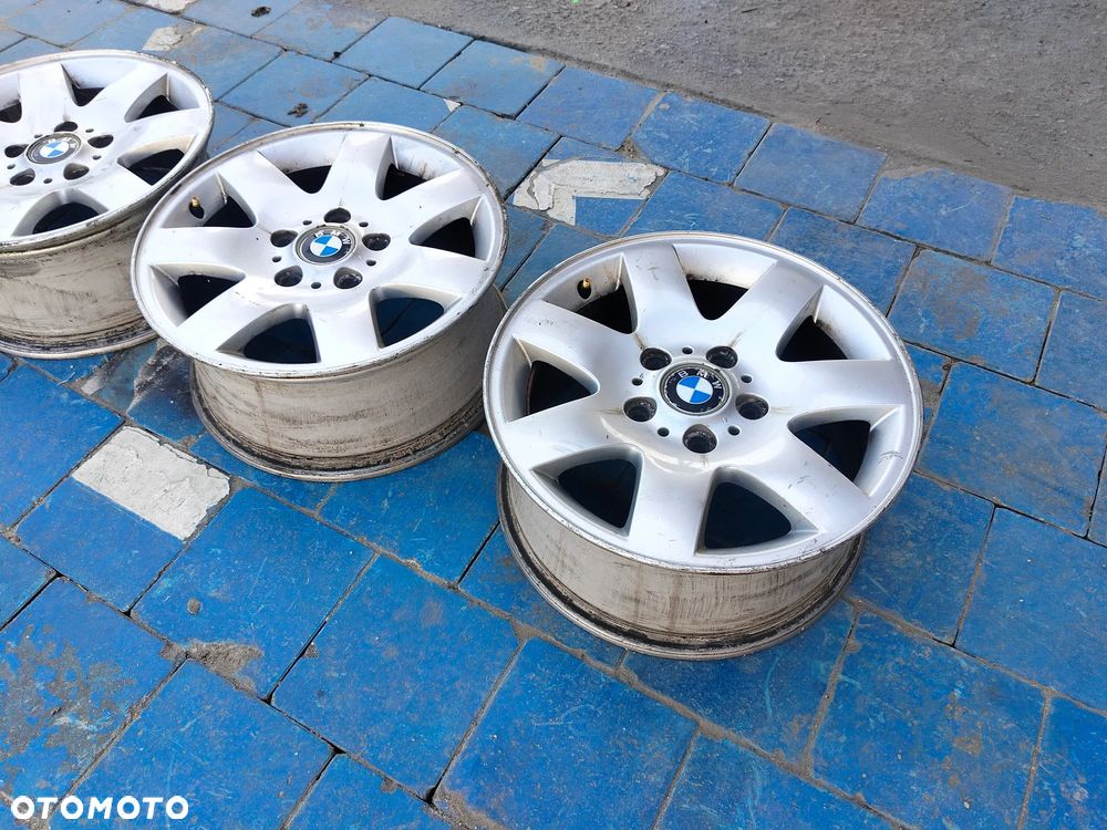 ALUFELGI 5X120 R.16 BMW 7J ET47 ORGINAL KOMPLET FELGI ALUMINIOWE - 6