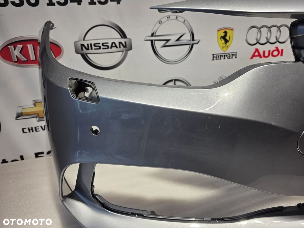 BMW F32 / F33 / F36 LIFT 12- ŁADNY ZDERZAK PRZEDNI PRZÓD NA SPRYSKI + 4xPDC SZARY / GRAFITOWY METALIK SPACEGRAU , NR 51117294651 / 7294651 , NR AUKCJI NZ1757 - 10