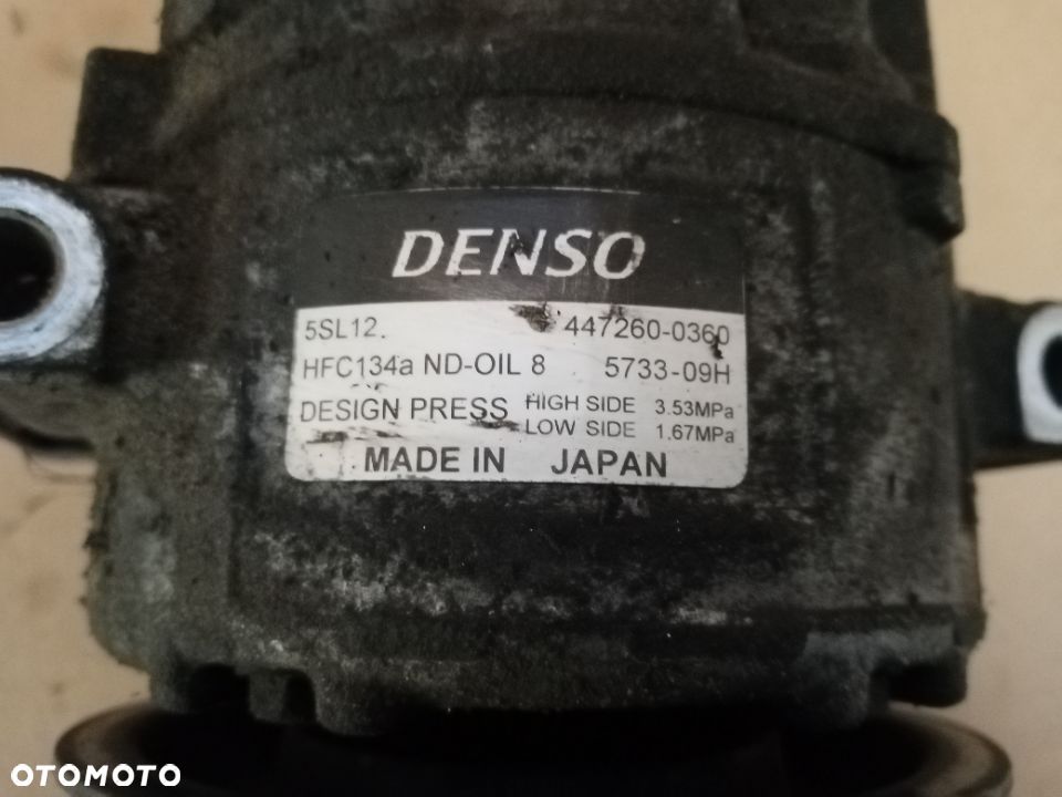 Sprężarka klimatyzacji pompa klimy Fiat Grande Punto 1.3 M-Jet - 9