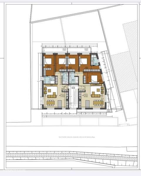 Terreno 650 m2 em Vila Chã - V. Conde c/projeto aprovado 2xT2+2xT3 - Grande imagem: 2/4