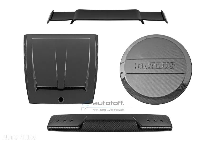 Pachet Brabus G800 compatibil cu Mercedes G-Class W464 ( 2018+ ) Carbon - 1