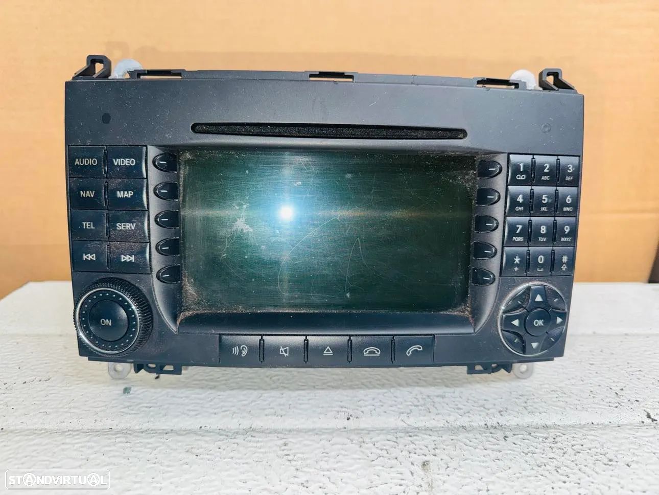 Auto Rádio Mercedes A W169 / Mercedes B W245 - 2001 / 2012 - 1