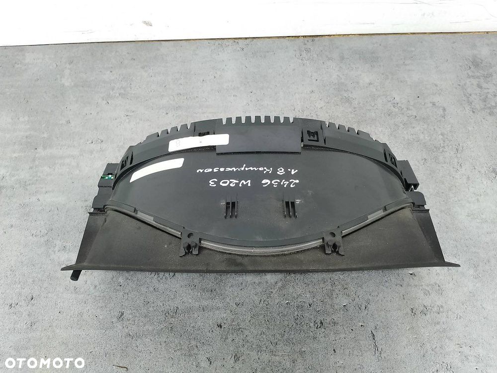 LICZNIK MERCEDES-BENZ KLASA C W203 A2035404348 110.080.327/001 SIEMENS 1.8 - 3