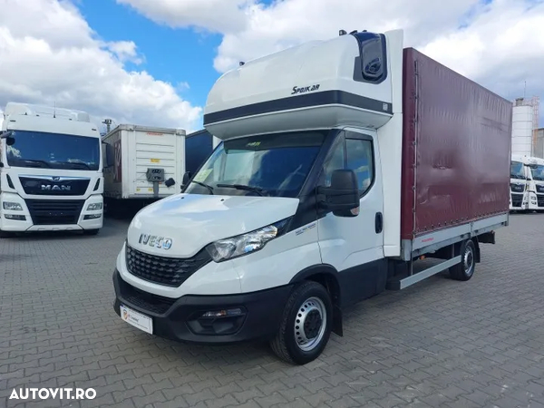 Iveco DAILY 35S16H 3.0D 160CP MANUAL EURO 6 CABINA DE DORMIT SI PRELATA