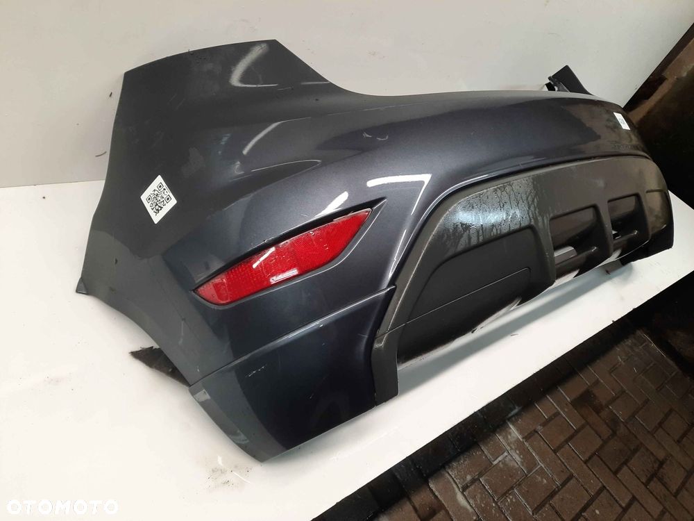 ^ ZDERZAK TYŁ TYLNY FORD FIESTA MK.7 7 VII ST LINE RS TUNING F0 SZARY GRAFITOWY - 5