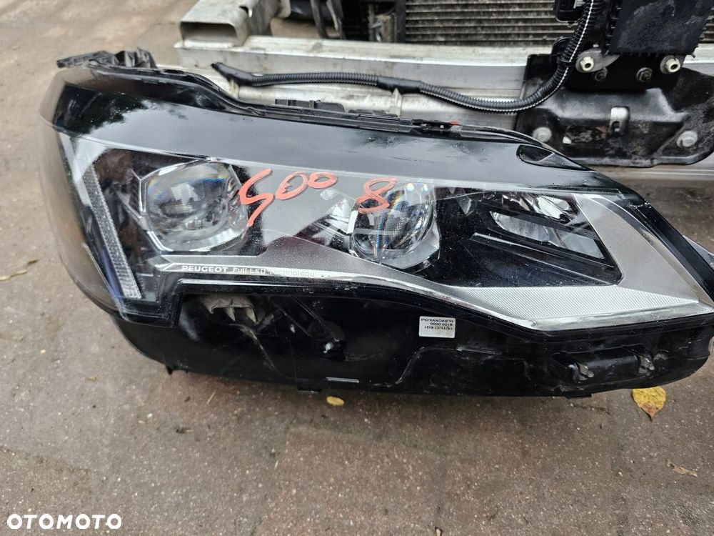 zderzak maska lampa chłodnice peugeot 5008 ii lift gt line 6 pdc full led - 7