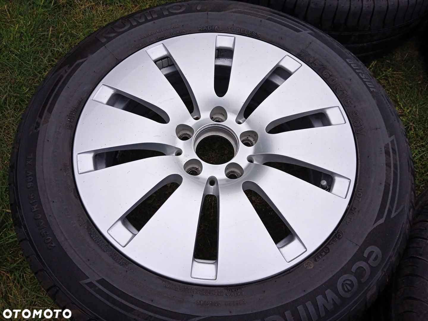 felgi aluminiowe 5x112 Mercedes C W205 W204 opony letnie 7mm A2054010100 - 4