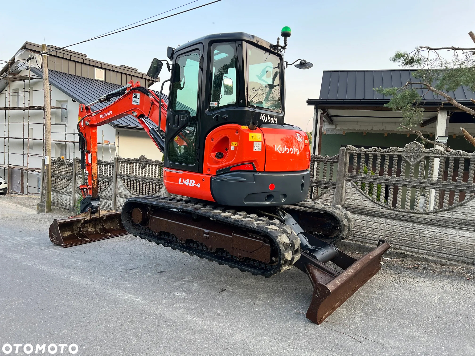 Kubota U48-4 * Koparka Gąsienicowa Kubota U48 * 5 Ton * Zerowy Obrys * Stan IDEALNY * - 15