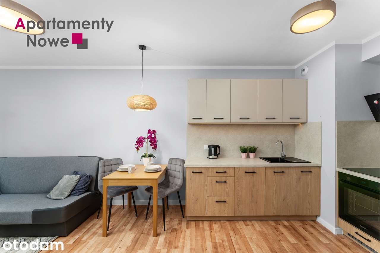 Przytulne mieszkanie 36 m2 z osobną sypialnią i balkonem os.Piastów 67