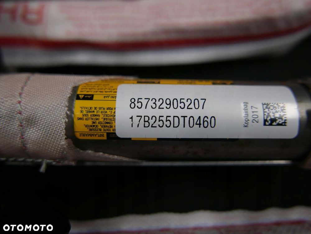 bmw f46 gran tourer prawa kurtyna air bag poduszka 7329052 - 4