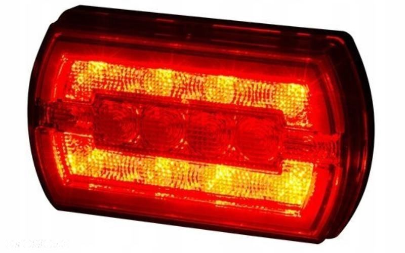 lampa zespolona led tył przyczepka traktor polski produkt 12/24v - 4