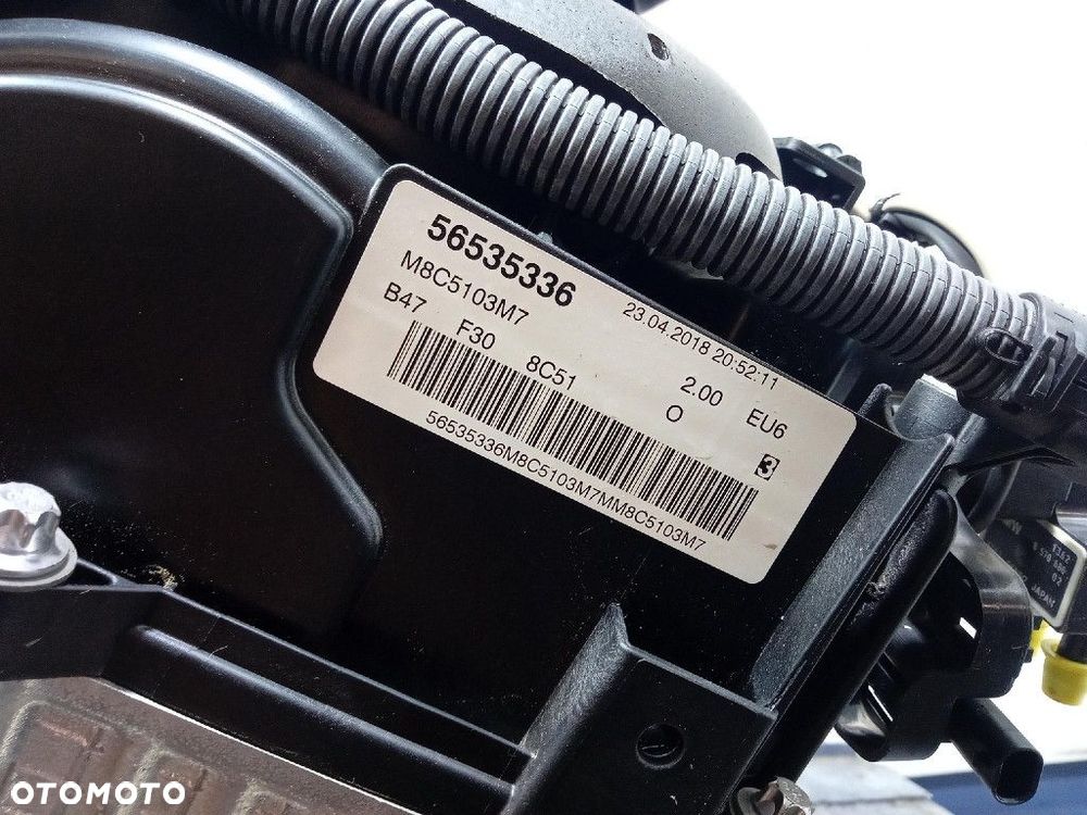 BMW  3 F31 LCI LIFT 15-20 2.0 D 163KM SILNIK DIESLA B47D20 - 12